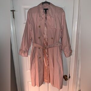 Lauren Ralph Lauren Light Pink trench Coat